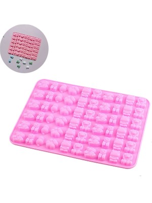 Tahtakale Toptancı Silikon Kek Kalıp Çikolata Minik Hayvan Figürleri Kalıbı Şeker Hamuru Jelibon Kalıbı