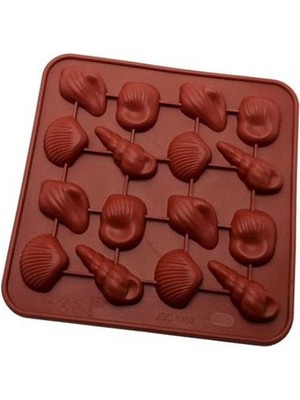 Tahtakale Toptancı Silikon Kalıp Dolgulu Pasta Kek & Çikolata, Sabun Kalıbı 16 Lı