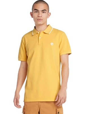 Timberland Millers River Printed Erkek Polo T-Shirt