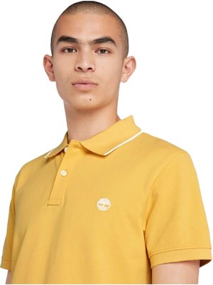 Timberland Millers River Printed Erkek Polo T-Shirt