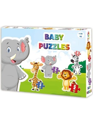 Narnuga Laço Puzzle LC024 Eğitici Hafıza Oyunu Ingilizce Nesneler - MCT2335-2897