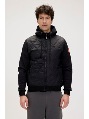 Bad Bear Cyrus Full-Zip Siyah Erkek Kapüşonlu Sweatshirt