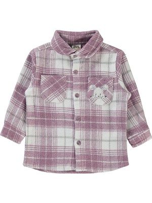Civil Baby Kız Bebek Gömlek 6-18 Ay Lila