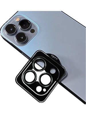 İ She iPhone 15 Pro Safir Kamera Lens Koruyucu Parmak İzi Önleyici Cl-11