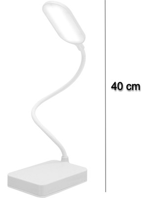 Ecuy Şarjlı Dokunmatik Masa Lambasıkitap Okuma Ders Çalışma Lambası 3 Modlu Masa Lambası Beyaz Işık