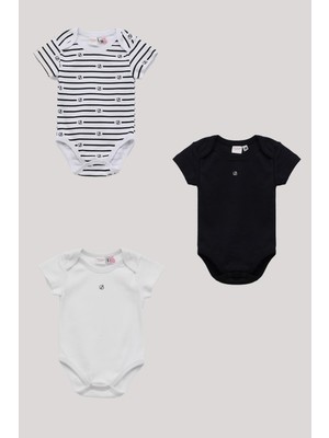 Layette Erkek Bebek Renkli Body