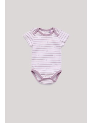 Layette Bg Store Kız Bebek Renkli Body