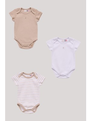 Layette Bg Store Kız Bebek Renkli Body