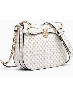 Guess Eliette Logo Crossbody Çapraz Askılı Çanta