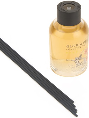 Gloria Perfume Sandalwood Bambu Çubuklu Oda Kokusu - Şeffaf - 150 ml