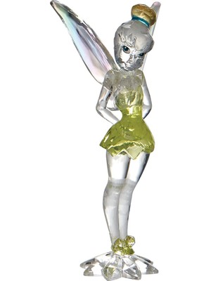 Disney Tinker Bell Facets Şeffaf Reçine Figür Biblo