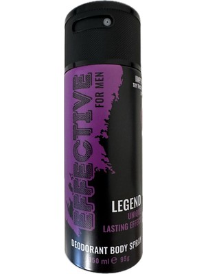 Lara Effective Vücut Deodorantı - Legend - For Men - 150ML x 6