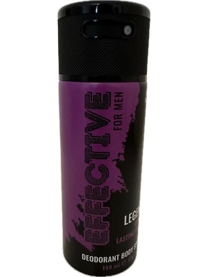 Lara Effective Vücut Deodorantı - Legend - For Men - 150ML x 6