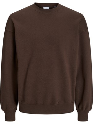 Jack & Jones Erkek Bisiklet Yaka Düz Renk Sweatshirt - Urban