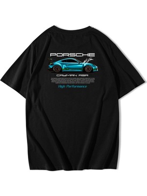 BRZ Collection Oversize Porsche Cayman Rsr T-Shirt