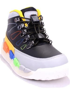 Vicco Ellen 946F24K417 Siyah Ortopedik Günlük Işıklı Erkek Çocuk Spor Bot