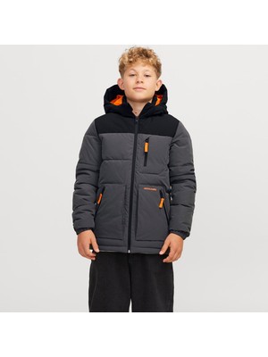 Jack & Jones Çocuk Rüzgara Dayanikli Kapüsonlu Puffer Mont - Otto