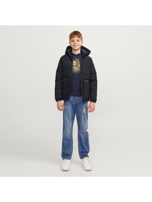 Jack & Jones Çocuk Rüzgara Dayanikli Kapüsonlu Puffer Mont - Otto