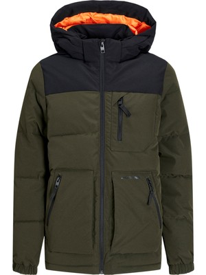 Jack & Jones Çocuk Rüzgara Dayanikli Kapüsonlu Puffer Mont - Otto