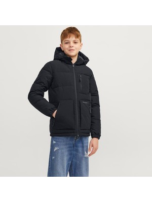 Jack & Jones Çocuk Rüzgara Dayanikli Kapüsonlu Puffer Mont - Otto