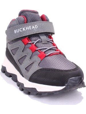 Buckhead 4351 Gri Kırmızı Ortopedik Günlük Erkek Çocuk Bot