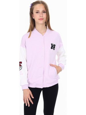 Toontoy Kız Çocuk Nakışlı Kolej Hırka