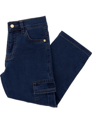 U.S. Polo Assn. Kız Çocuk Multicolor Jean Pantolon 50291142-VR139