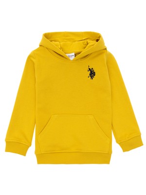 U.S. Polo Assn. Erkek Çocuk Sarı Basic Sweatshirt 50289134-VR094