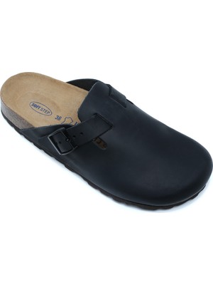 Kifidis Softstep K00863DK Kifidis Soft Step Kadın Deri  Sabo Mantar Terlik 36-41
