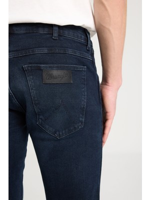 Larston Slim Fit Dar Kesim Düşük Bel Lacivert Esnek Jean Kot Pantolon