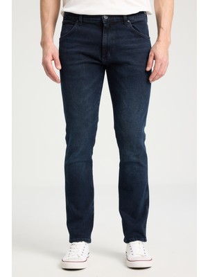 Larston Slim Fit Dar Kesim Düşük Bel Lacivert Esnek Jean Kot Pantolon