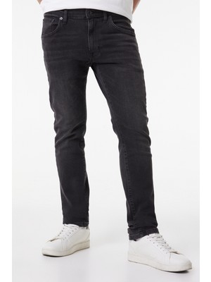 Riders By Lee Riders By Lee Dallas Regular Fit Normal Bel Antrasit Esnek Jean Kot Pantolon