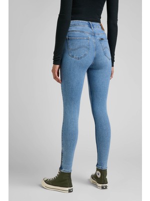 Lee Scarlett Skinny Fit Dar Kesim Yüksek Bel Esnek Jean Kot Pantolon