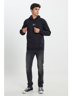 Lee Regular Fit Normal Kesim Kapüşonlu Sweatshirt