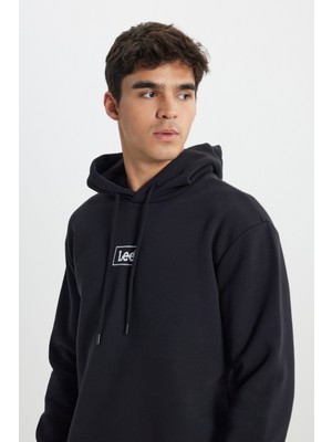 Lee Regular Fit Normal Kesim Kapüşonlu Sweatshirt