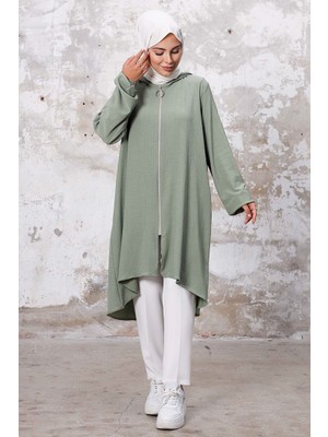 Kapüşonlu Bürümcük Kap 1254 - Mint