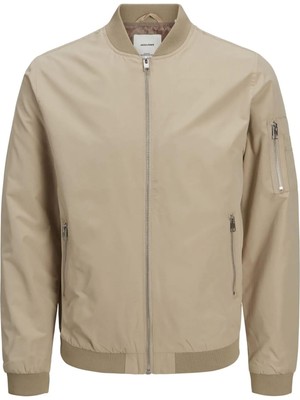 Jack & Jones Jjerush Bomber Erkek Mevsimlik Mont Bej 12165203 V1