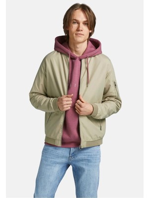 Jack & Jones Jjerush Bomber Erkek Mevsimlik Mont Bej 12165203 V1