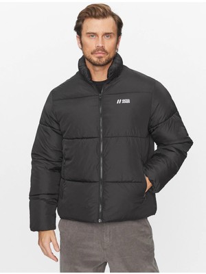 Jack & Jones Jjmax Puffer Jacket Erkek Şişme Mont Siyah 12238745 V3