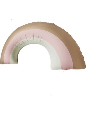 Kidspartim Retro Pembe Gökkuşağı Folyo Balon 81X44 cm