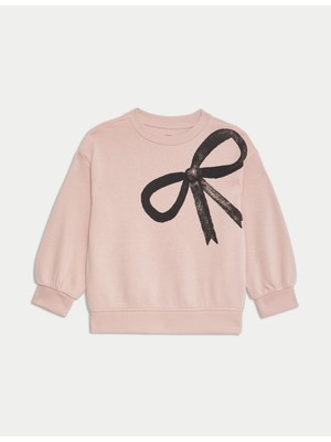 Marks & Spencer Regular Fit Desenli Sweatshirt