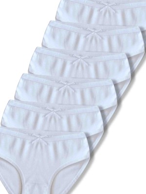 Giza Kids %100 Pamuklu Kız Çocuk Slip Külot Iç Çamaşır 6lı Set