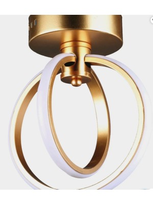 Silkyra Helios Rings Sarkıt LED Avize,3 Farklı Işık Modu Powerled Çap:20 Yükseklik:25 cm