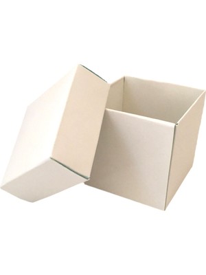 Tahtakale Toptancı Komple Karton Kutu 5x5x5 Cm (50 Adet)  Beyaz