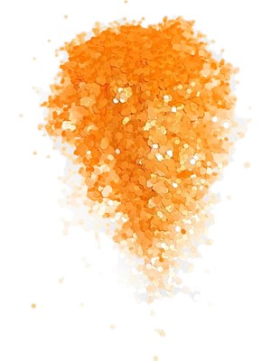 Tahtakale Toptancı Glitter  Neon Sim Epoksi Süsleme Aksesuarı 5 Gr  Turuncu