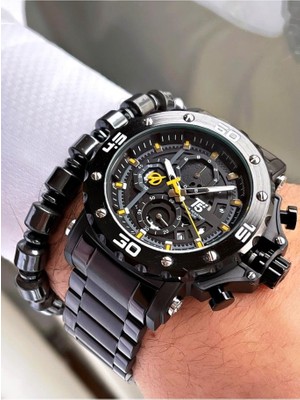 T5 Saat MRD11632 T5 Iç Aksamları Aktif Erkek Kol Saati Bileklik Hediyeli