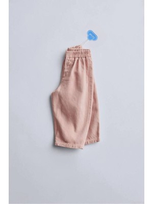 La Luna Kidz Pembe-Gül Kurusu Baloon Jeans Laciel Paris