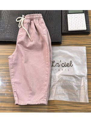 La Luna Kidz Pembe-Gül Kurusu Baloon Jeans Laciel Paris