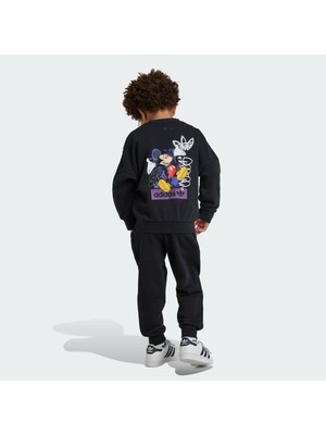 La Luna Kidz Disney Mickey Mouse Crew Set Çocuk Eşofman Takımı