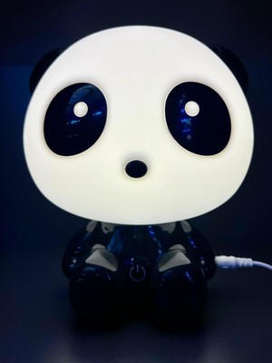 Doğan Hediyelik Panda Model 3 Kademe LED Işık Çocuk Masa Gece Lambası-3d Galaxy Kuromi Hello Kitty Sevgili Oyuncak